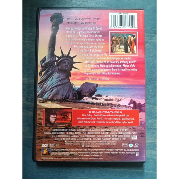 Planet of the Apes DVD - Picture 2 of 3